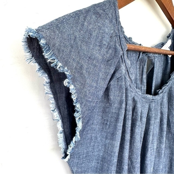 Lauren Conrad mini dress, crew neck, cap sleeves & elastic waist, ๐ฏ cotton - Picture 6 of 15